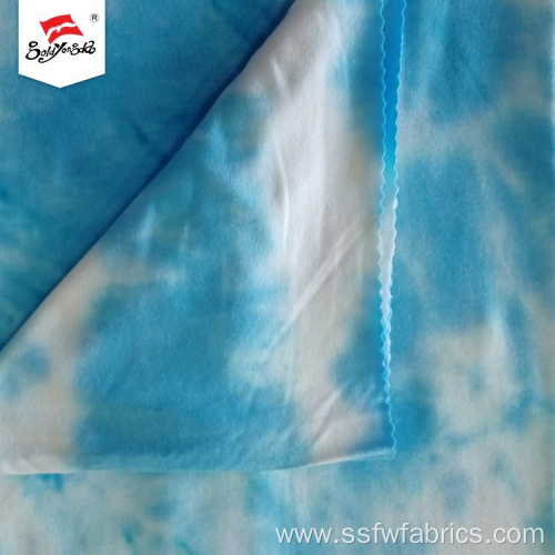 Soft Comfortable Jersey Knit Rayon Tie Dye Fabric